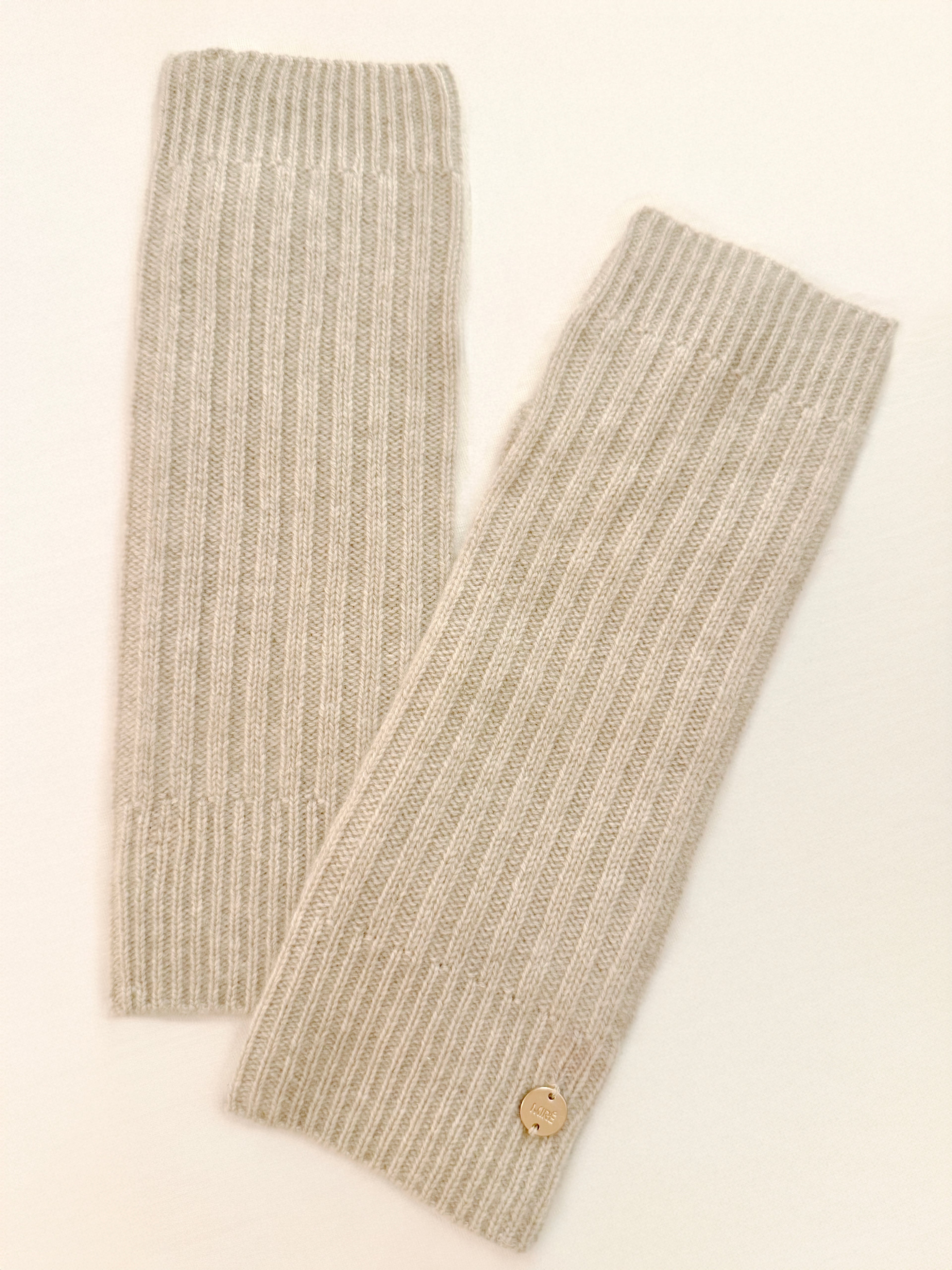 MIRÉ Cashmere Hand Warmers - Oat