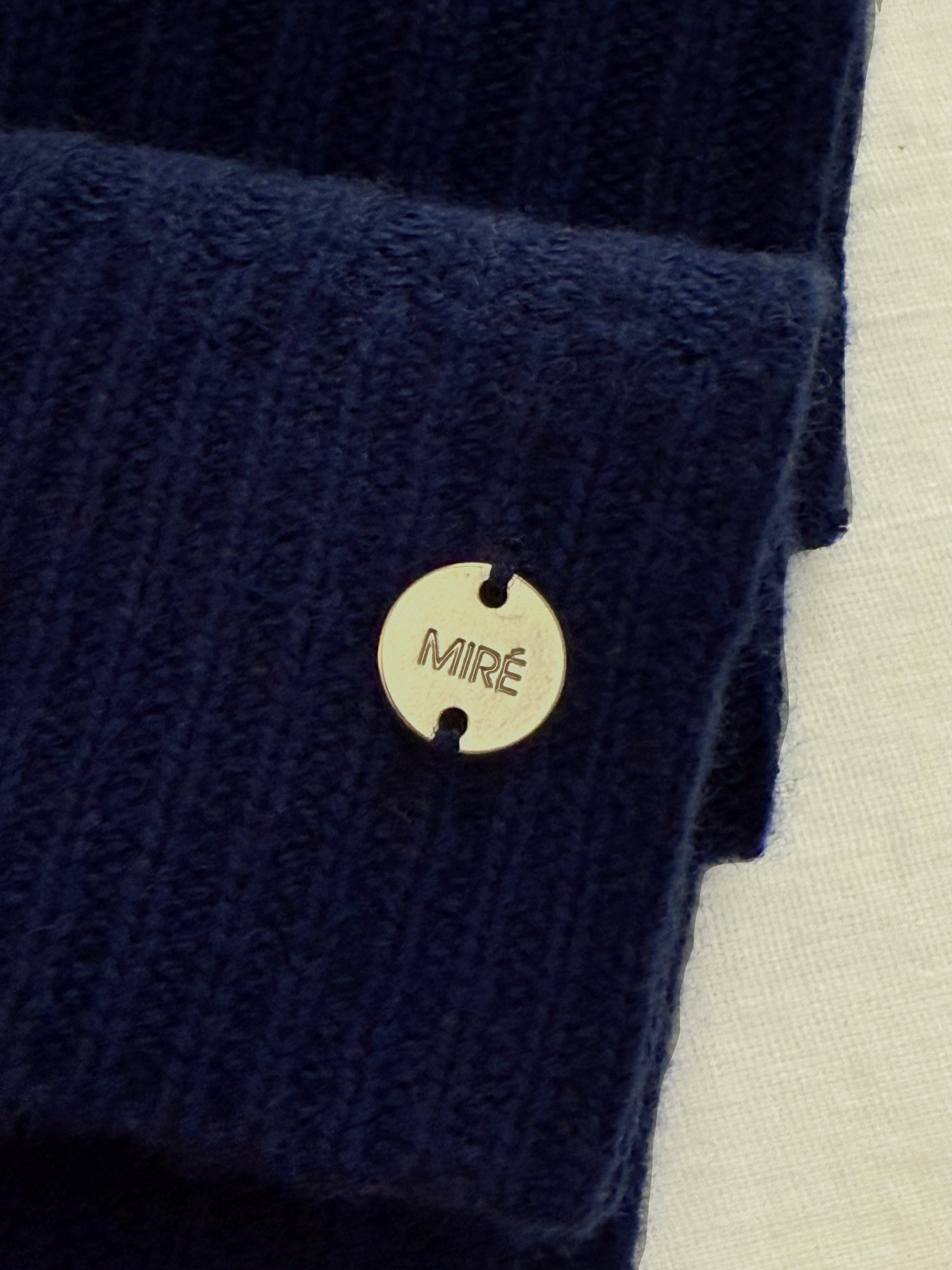 MIRÉ Cashmere Hand Warmers - Navy