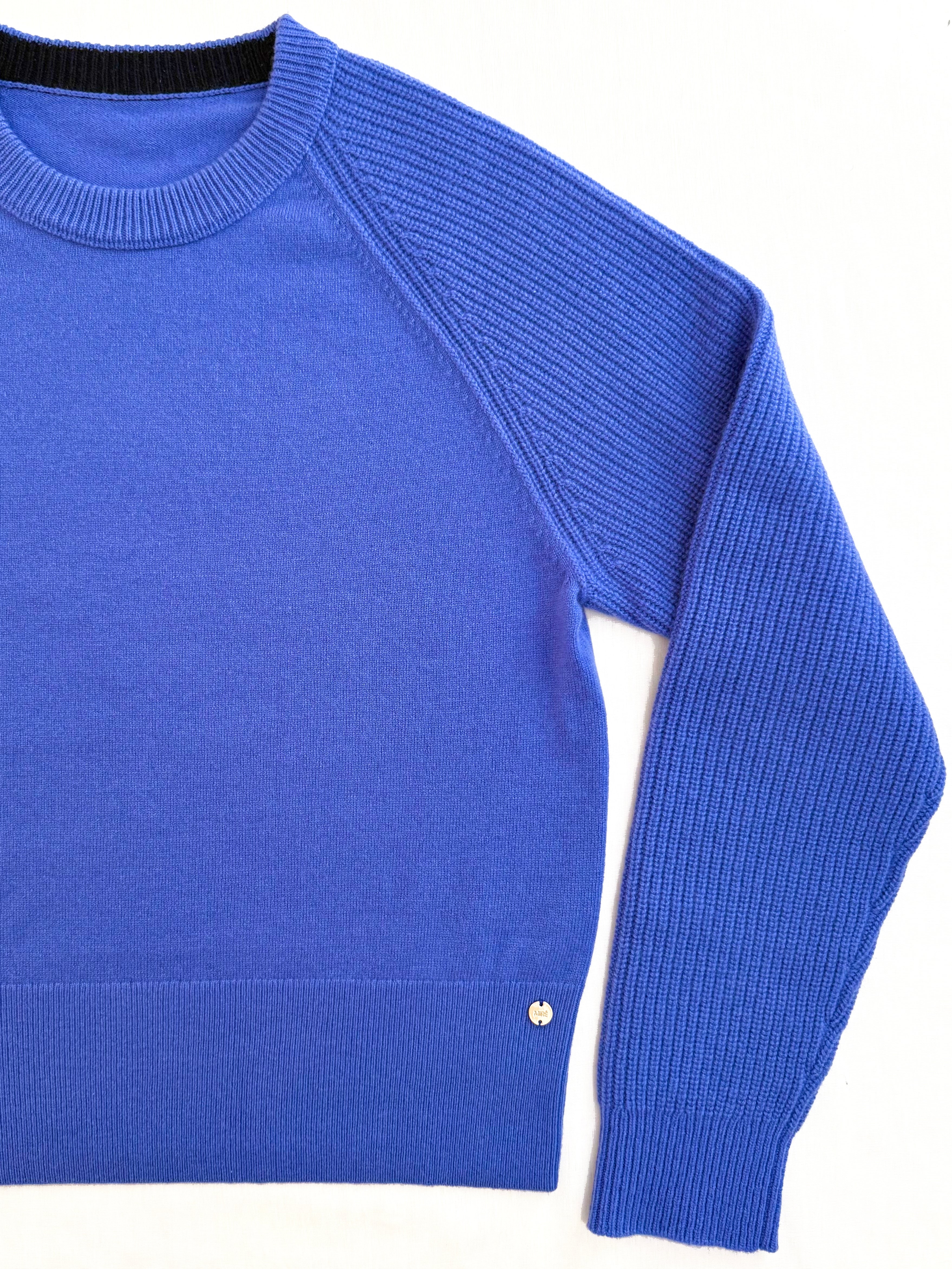 MIRÉ Cashmere Round Neck Sweater - Sky blue