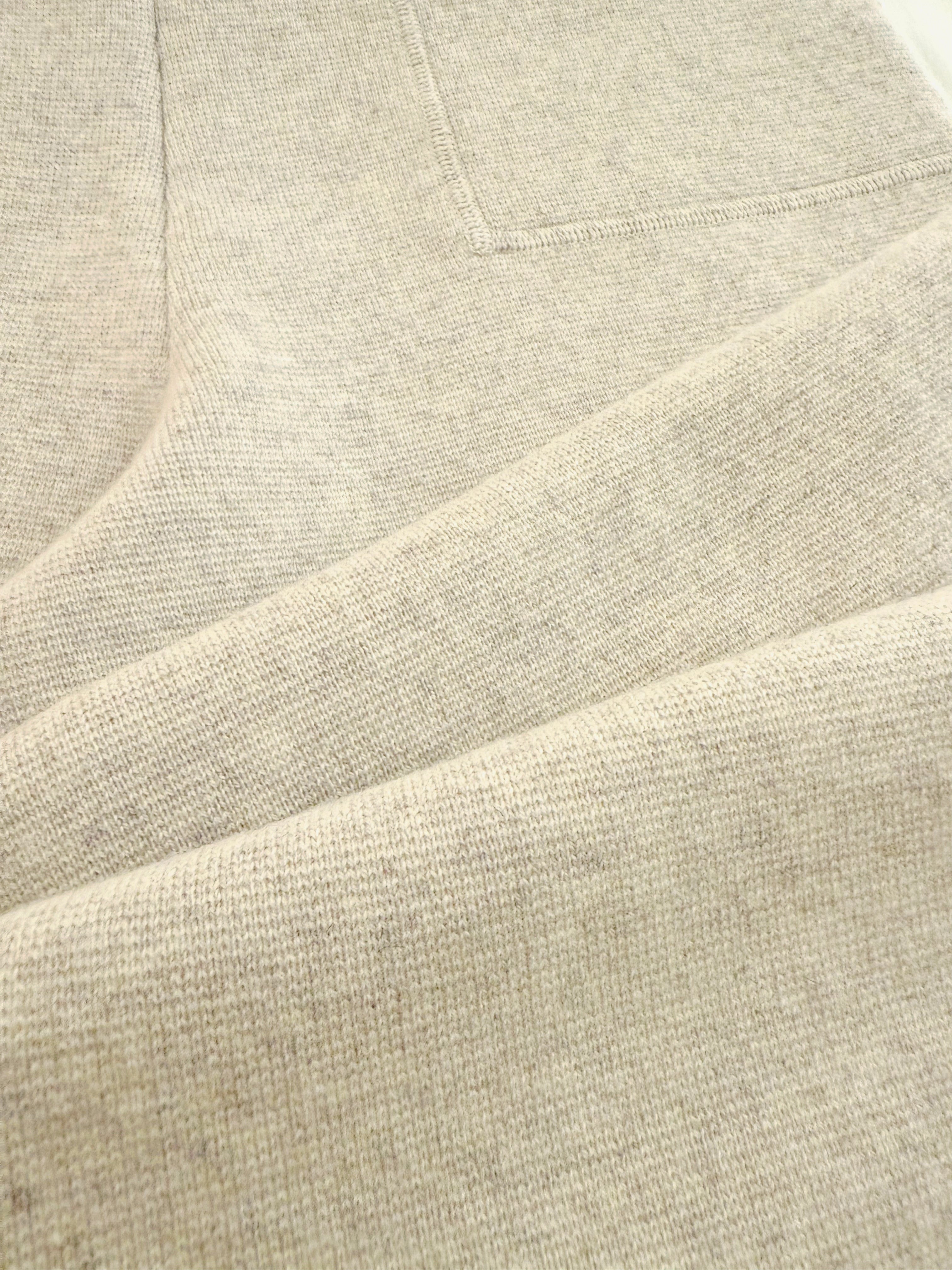 MIRÉ Cashmere Wide Leg Pants - Oat