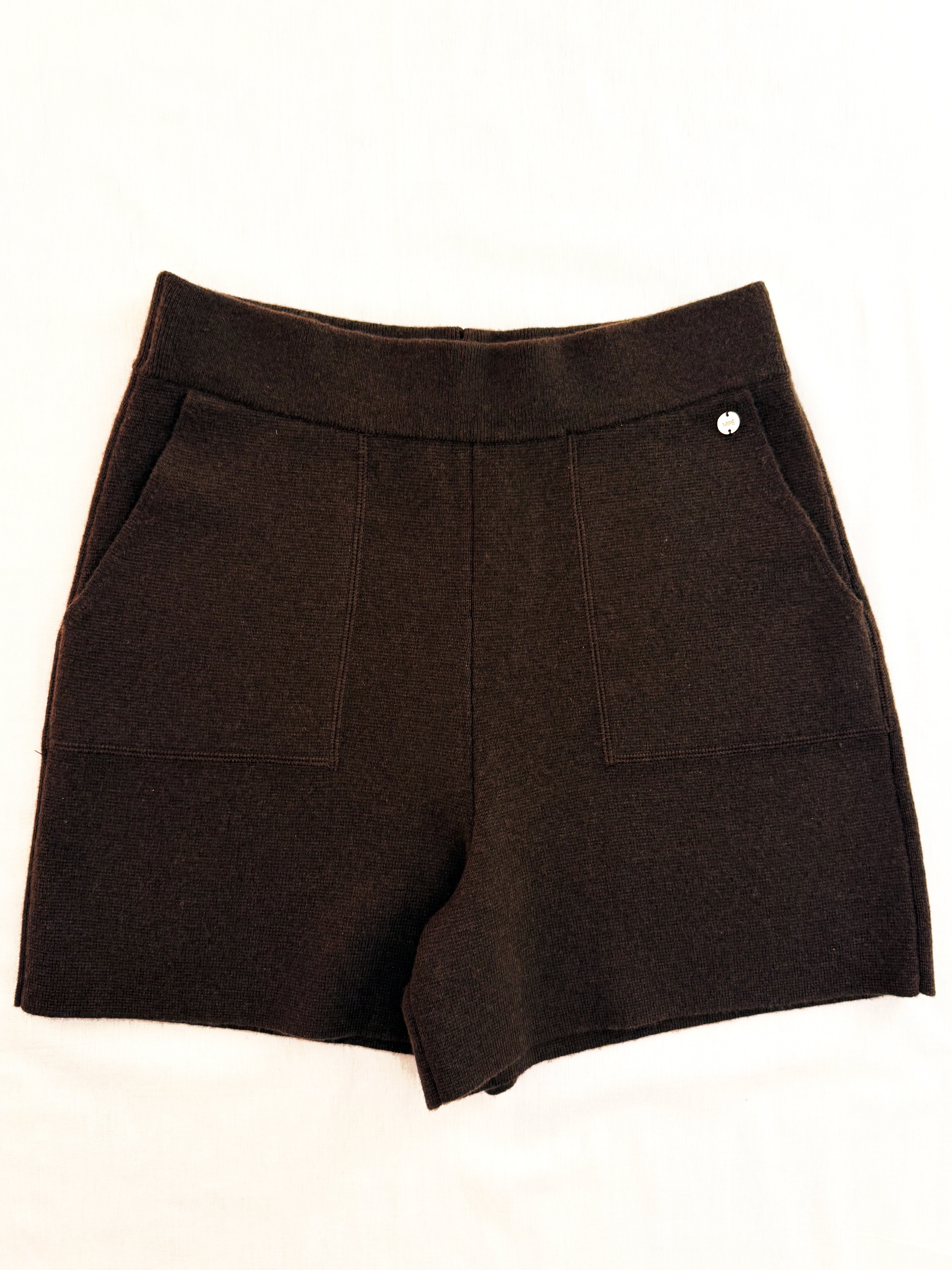 MIRÉ Cashmere Shorts - Brown
