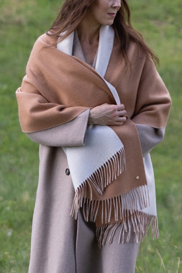 MIRÉ Kaschmir-Rundhalspullover - Himmelblau